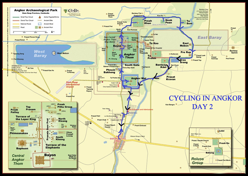 Day 2 Route Map