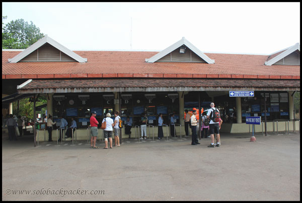 Buy your tickets from these counters