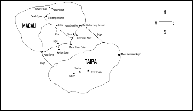 Graphical Representation of Macau Attractions