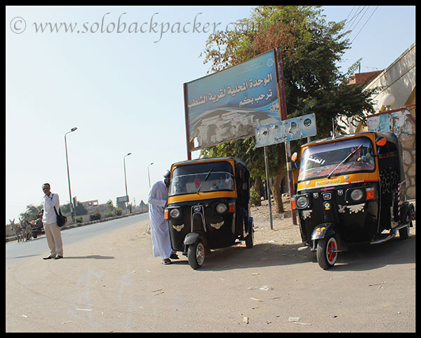 Tuk Tuks Waiting for Passengers