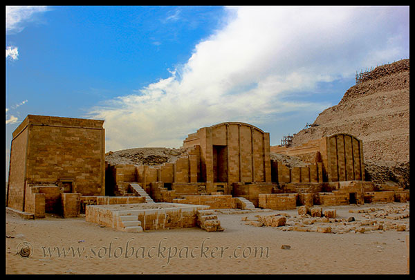Other side of Tombs Saqqara