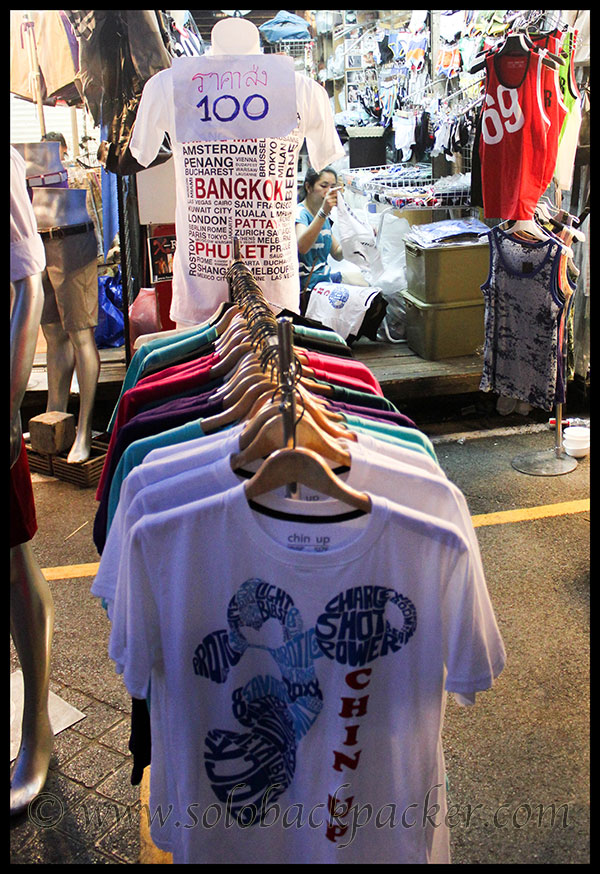 T-Shirt Stall@Chatuchak Market