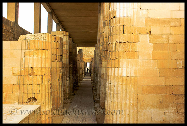 Colonnade Interior Saqqara