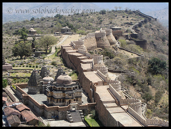 Upper View of the Great Wall of India