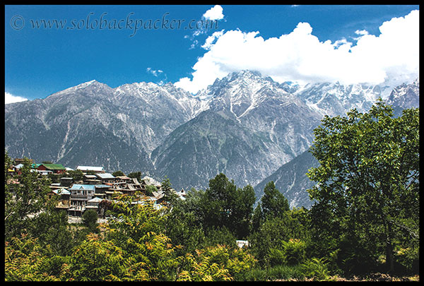Amazing view from the Kalpa-Roghi Road