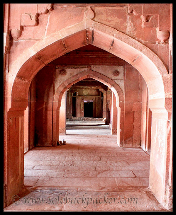 Corridor of Khas Mahal @ Fatehpur Sikri