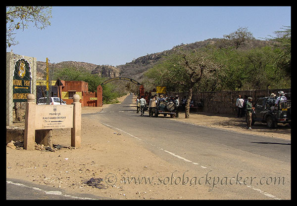 Entry Gate of Ranthambhore National Park