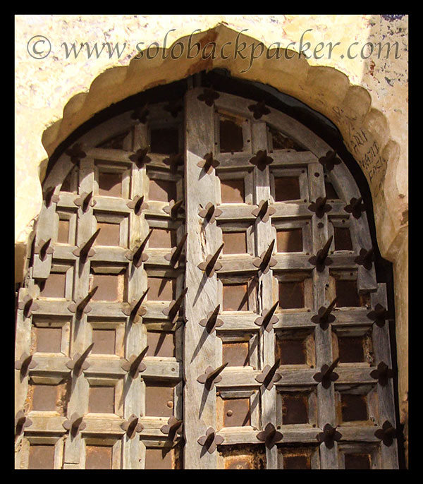 Main entry gate of the fort