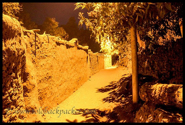 Through the Nubian Village at Elephantine Island