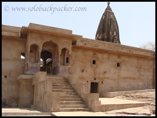 Raghunath Temple inside the Fort
