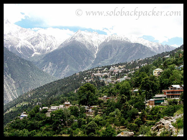 Reckong Peo in the lap of Himalayas
