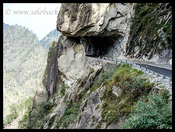 Scary road between Shimla-Peo