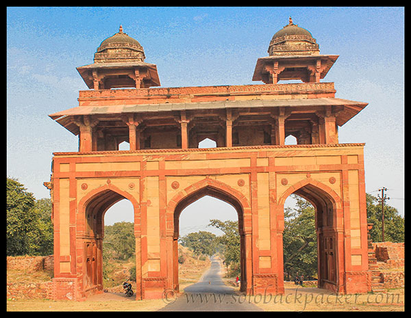 Three Arch doors of Naubatkhana @ Fatehpur Sikri