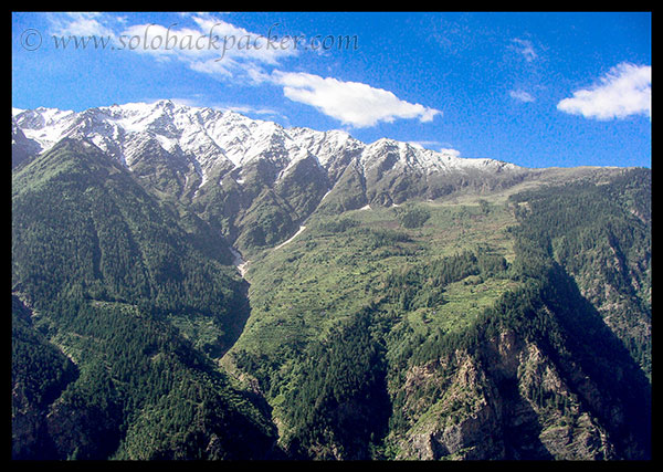 View from Roghi Village