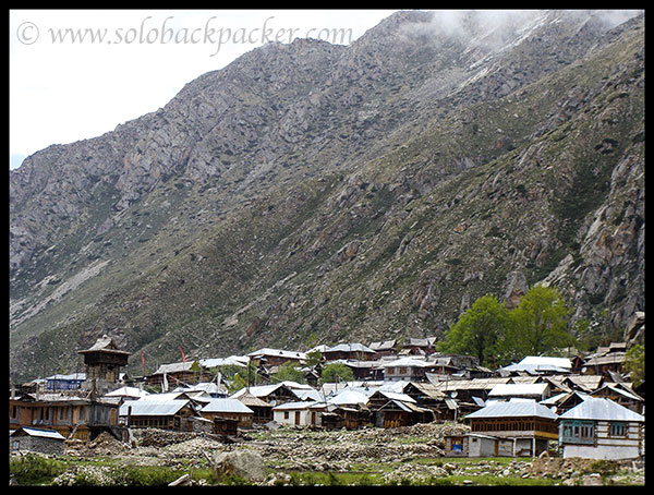 Houses of Chhitkul Viilage