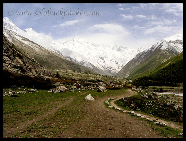 View from Chhitkul Village