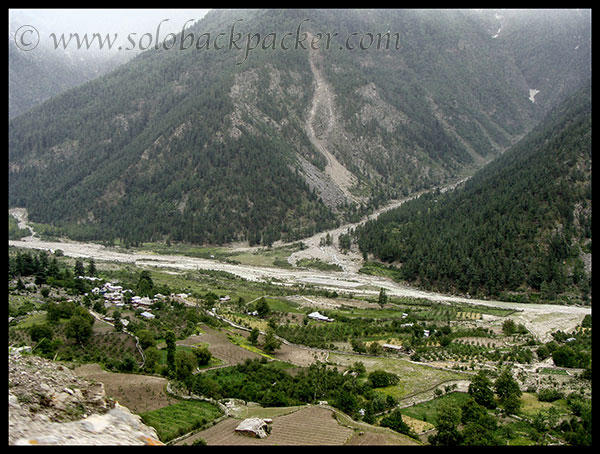 View of Sangla Valley