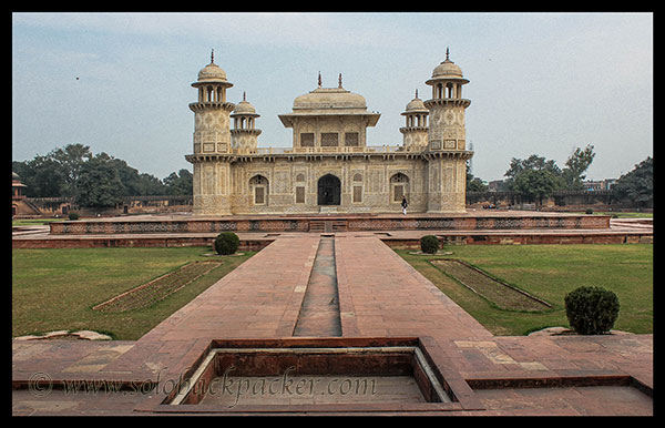 Water Canal in front of the tomb