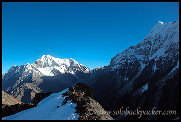 Junargali Pass and Trishul Peak