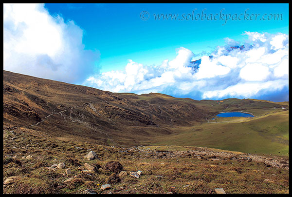 Trail from Bedini Bugyal to Bhagwabusa