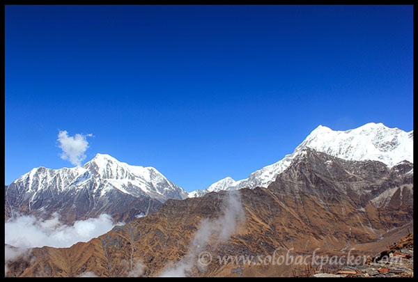 View of Himalayan Peaks