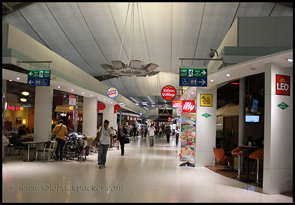 Inside Suvarnbhumi Airport, Bangkok
