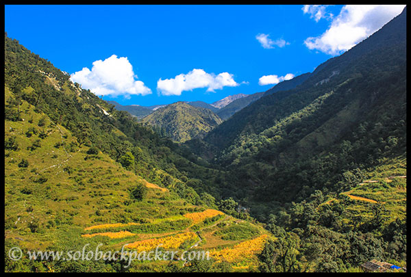 Beautiful valley of Neel Ganga