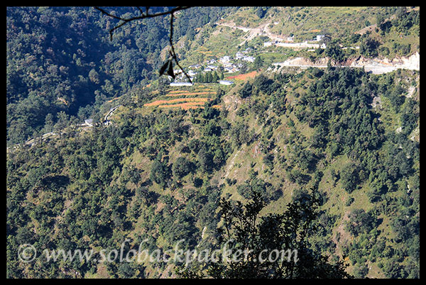 Kulling village as viewed from Didna