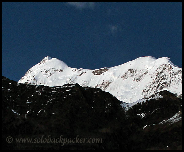 Trishul Peak in the Moonlight