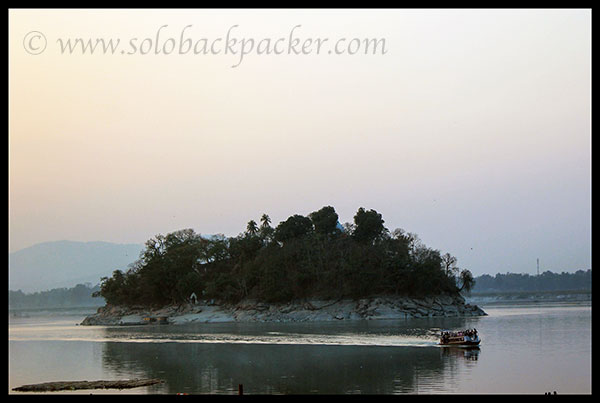 Peacock Island: Brahmputra River