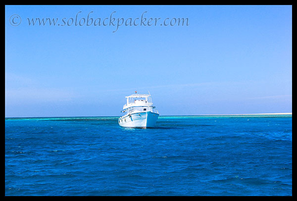 A Yacht in Red Sea