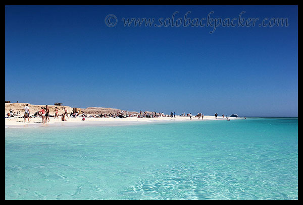 Beach at the island