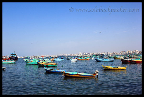 Fishing Boats near the Coast