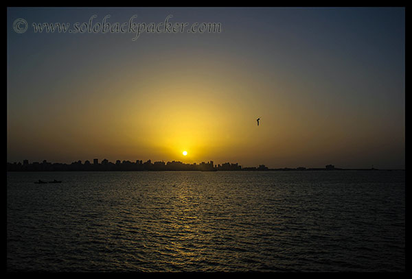 Sunset Across The Mediterranean Sea in Alexandria