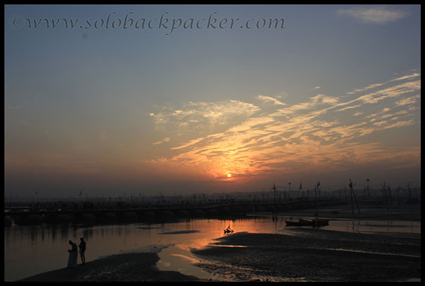 Sunset From Shashtri Bridge, Allahabad
