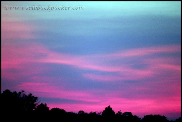 Sky as seen from Angkor Archaeological Park, Seam Reap