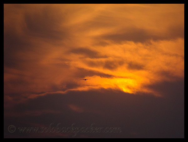 Sunset From Begumpet Airport, Hyderabad