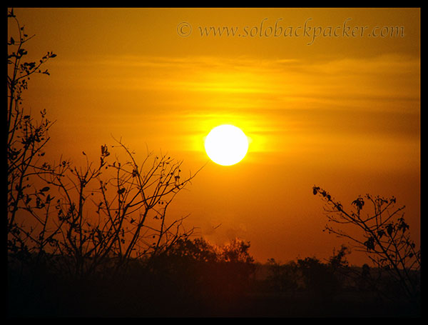 Somewhere between Hyderabad and Delhi