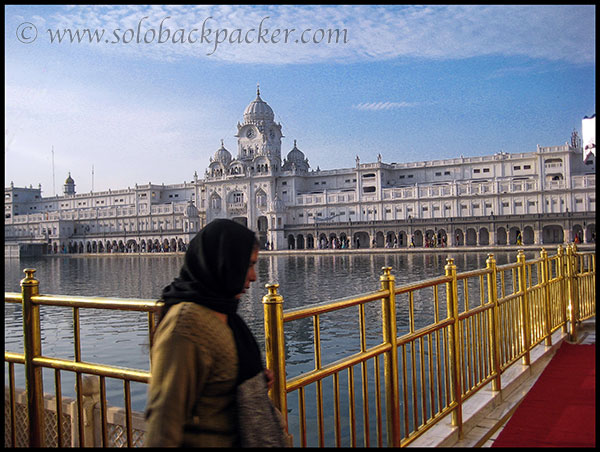 A Devotee at The Golden Temple