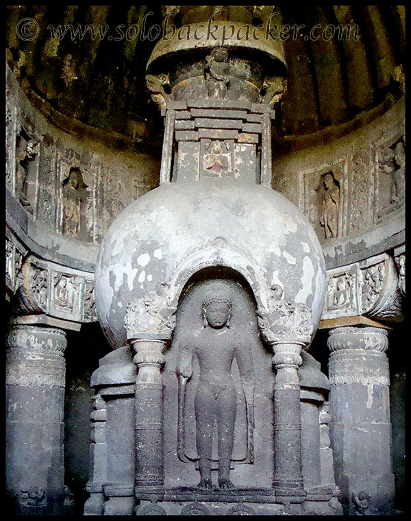 Stupa in Cave 19