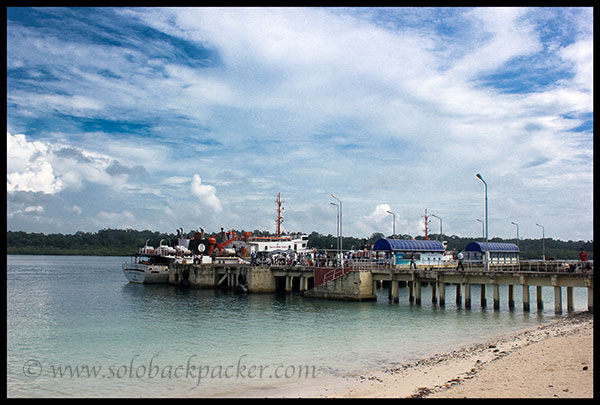 Main Jetty at Havelock Island