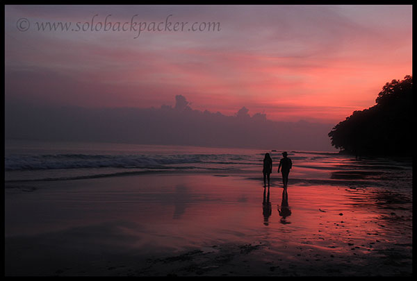 Radhanagar Beach After The Sunset