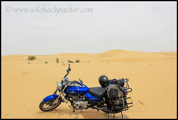 Near Sam Sand Dunes