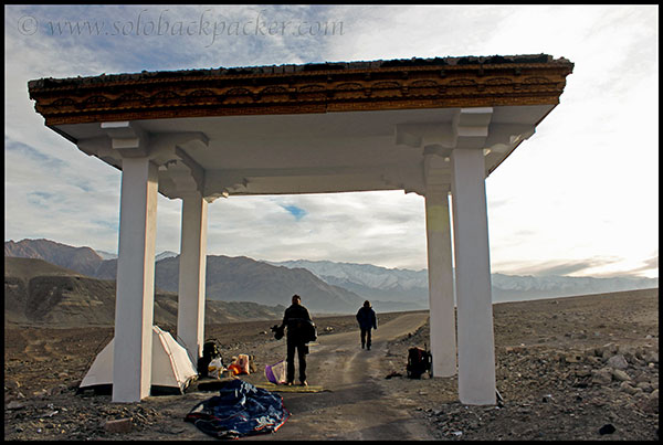 Our First Day Camp Along The Road