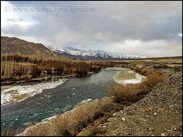 Indus River at Spituk