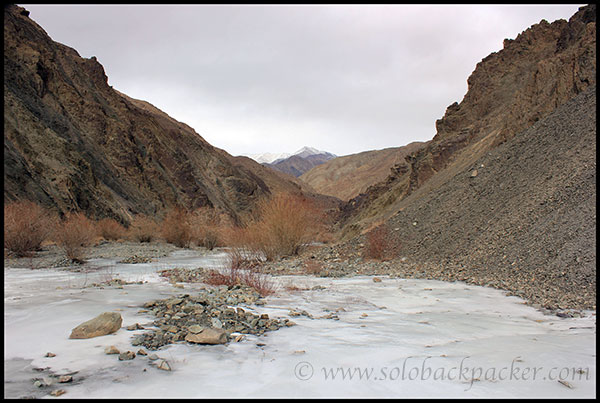 Completely Frozen Rumbak Stream