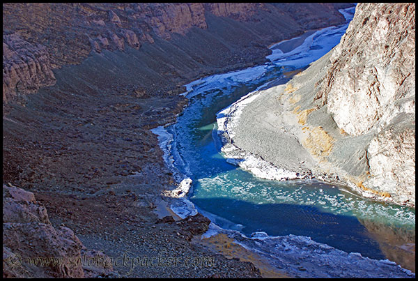 Deep Gorge of Indus