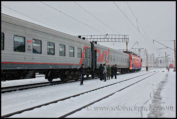 9288 Kms Marker at Vladivostok Railway Station
