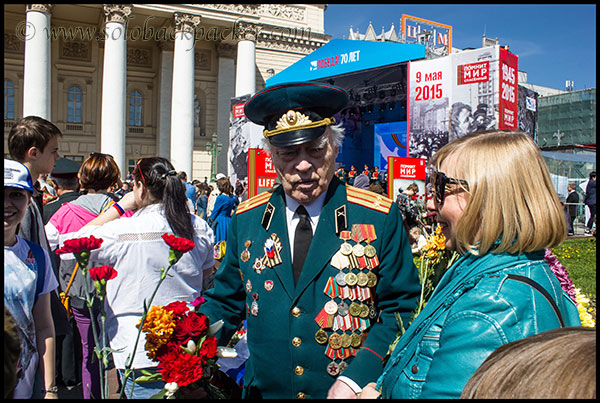 A War Veteran at Bolshoi Theater