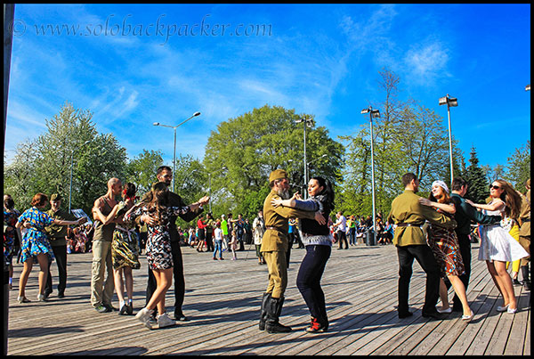 People Dancing at Gorky Park
